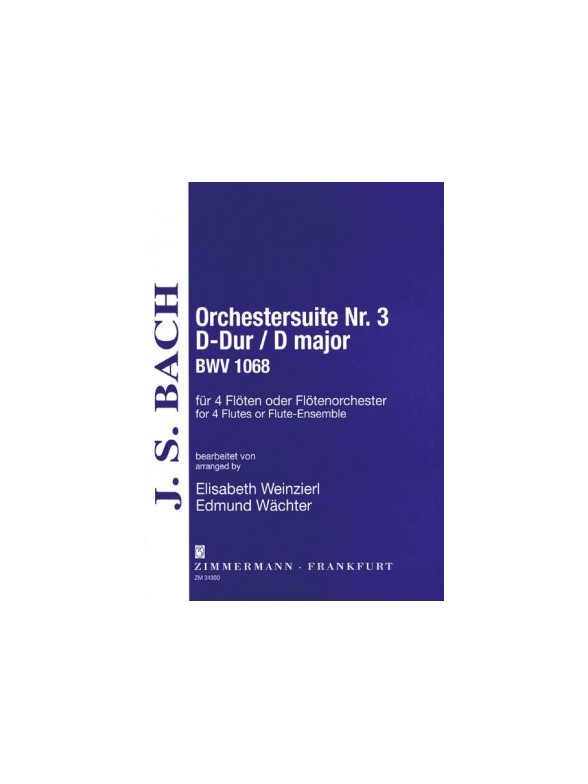 Bach, Js: Orchestral Suite 3 Bwv1068