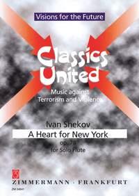 A Heart For New York For Solo Flute