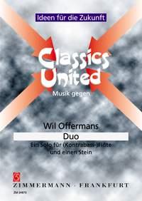 Duo. Solo Fr Flte Und Einen Stein