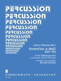 Invention A-moll Bwv 784 Fr Malletqu