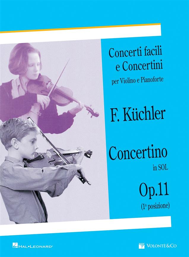 Concerti Facili e Concertini : Concerto in SOL - Op.11 (1a posizione)