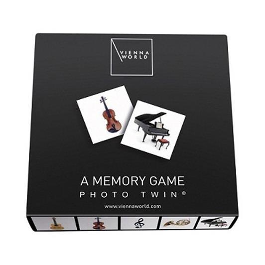 Memory Game - Instrumenter : pack 11 x 11 cm / 5 x 5 cm kort