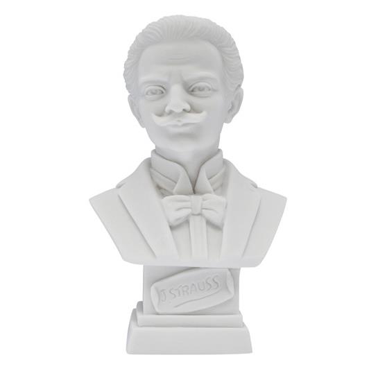 Buste af Strauss 11cm