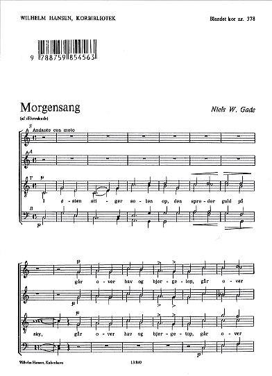 Niels W. Gade: Morgensang Af Elverskud