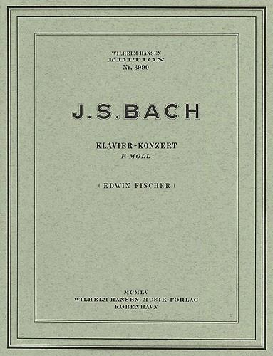 JS Bach: Piano Concerto In F Minor (Two Pianos)