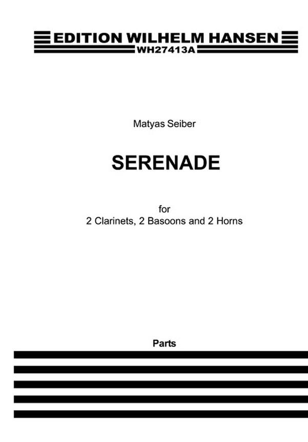 SEIBER SERENADE 1925-PARTS (2 X CLT; 2 X BSN; 2 X HN)