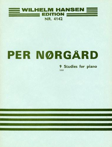 Per Nørgård: Nine Studies For Piano Op.25b