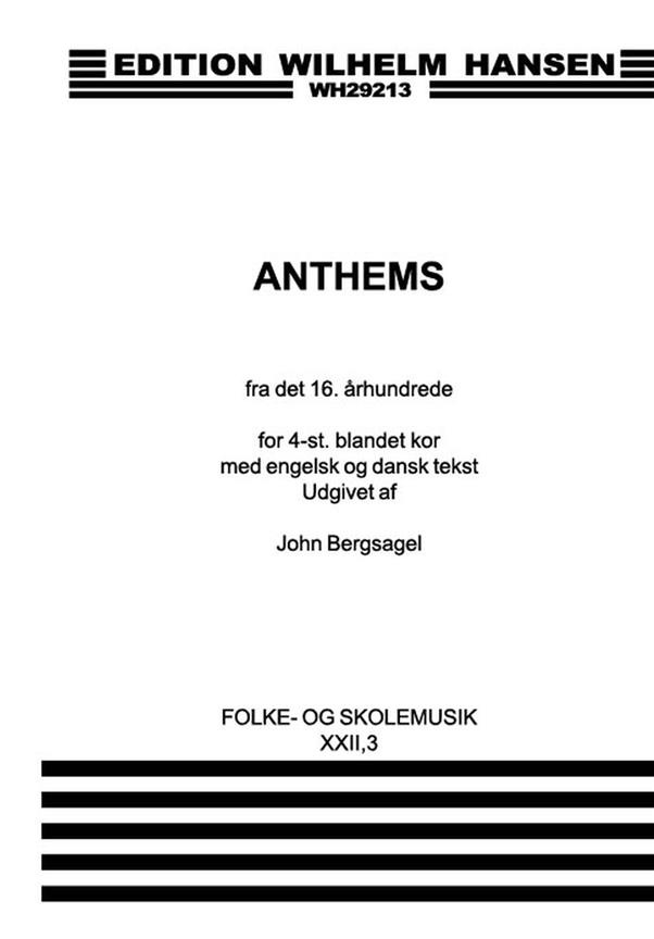 Anthems Fra Det 16.Arh..Fs22,3