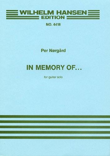Per Nørgård: In Memory Of...