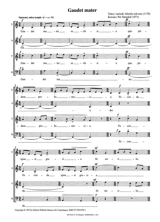 Per Nørgård: Gaudet Mater
