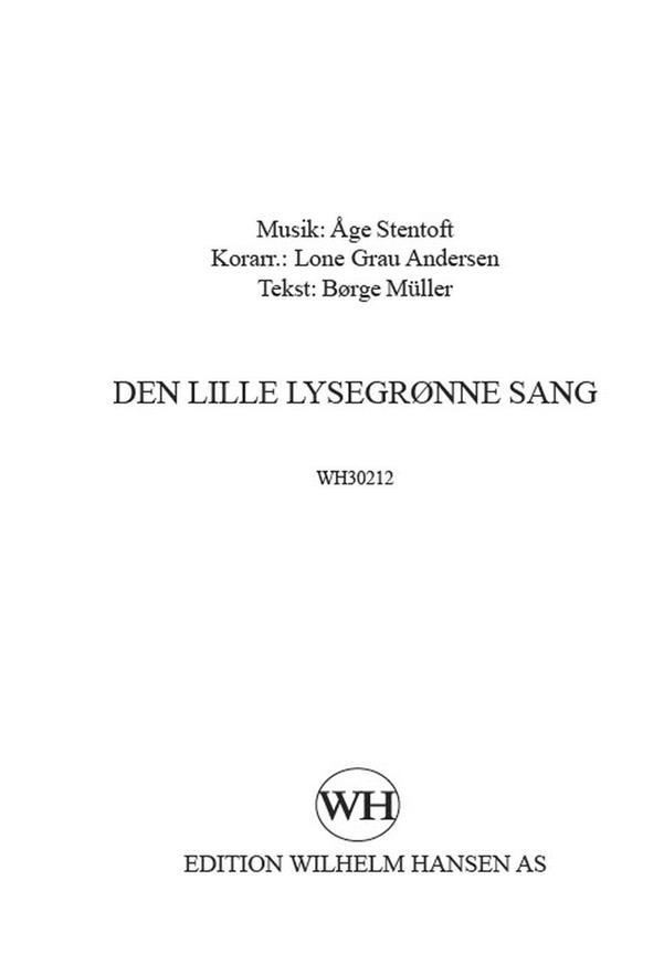Den Lille Lysegronne Sang