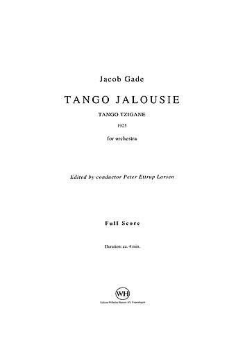 Jacob Gade: Tango Jalousie (Score)