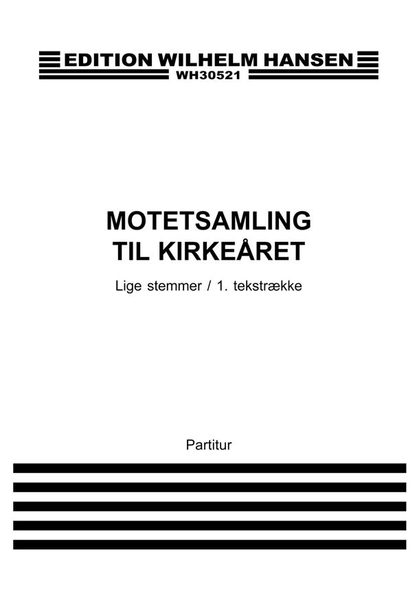 Motetsamling Til Kirkearet