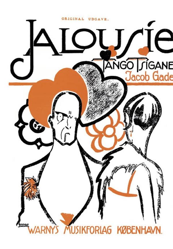 GADE, JACOB TANGO JALOUSIE FOR SOLO PIANO