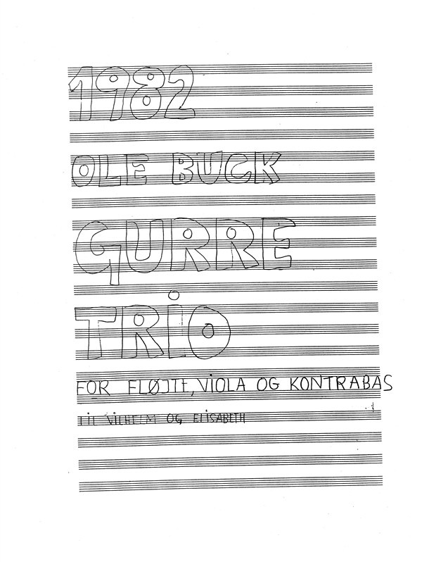 Buck Gurre Trio Sc/Pts