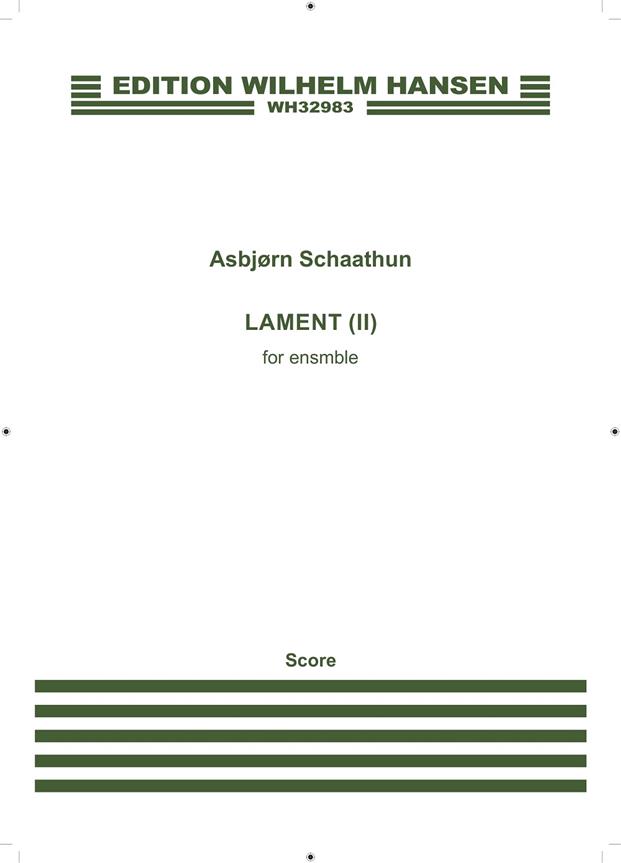 Lament (II) (Full Score)