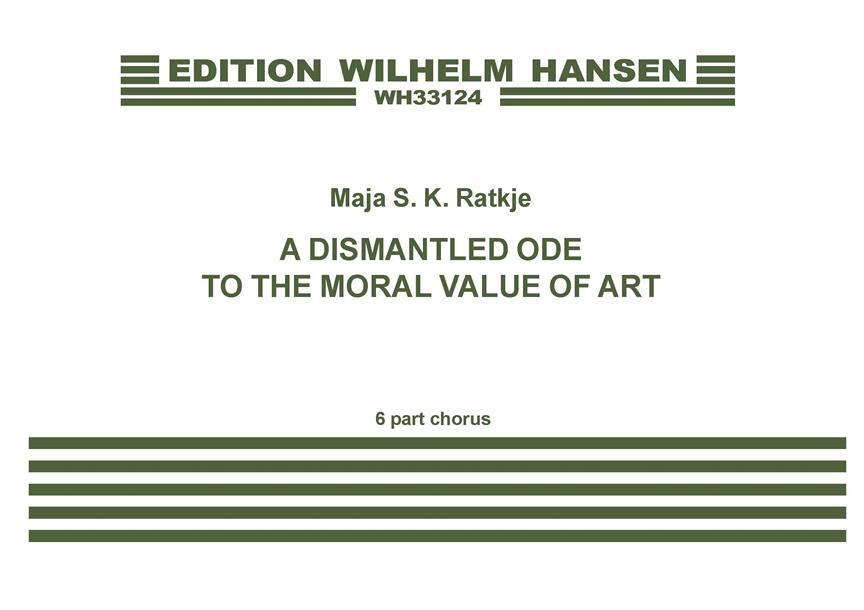 Maja S. K. Ratkje: A dismantled ode to the moral value of art