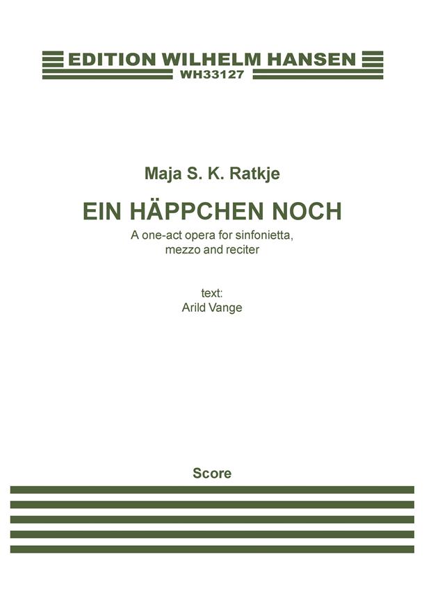 Maja S. K. Ratkje: Ein Häppchen Noch