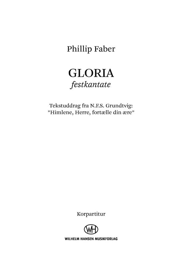 Gloria : Choral Part