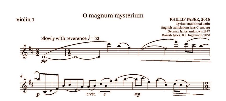 O Magnum Mysterium : SSAA Version - Parts