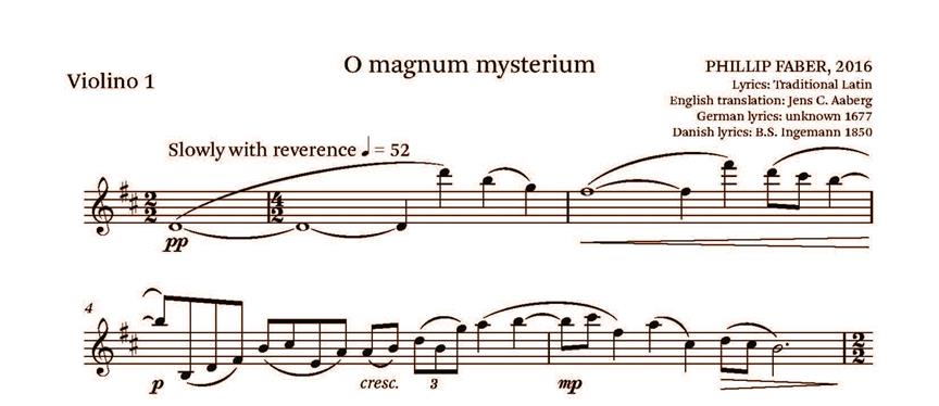 O Magnum Mysterium : SATB Version - Parts
