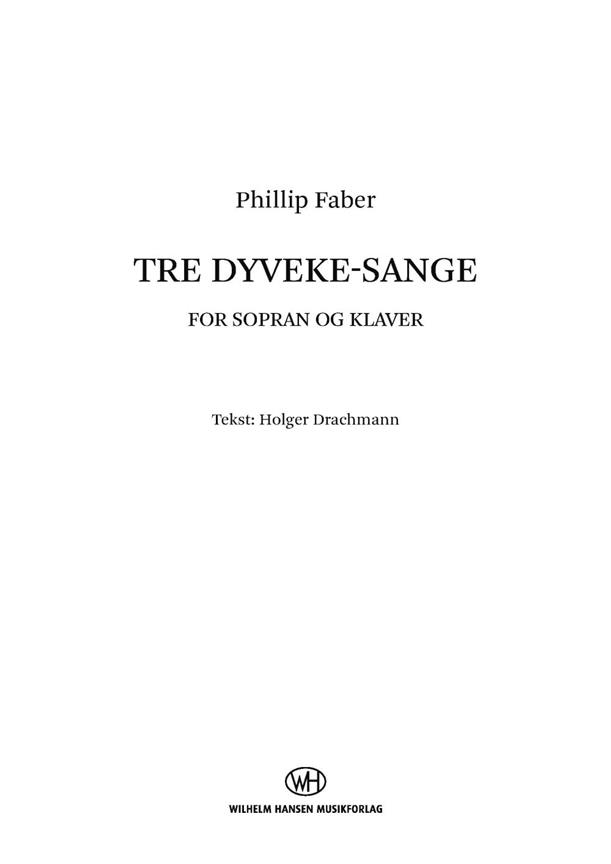 Tre Dyveke-Sange