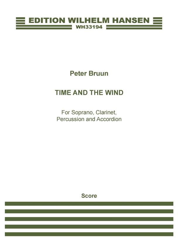 Time And The Wind (Score)