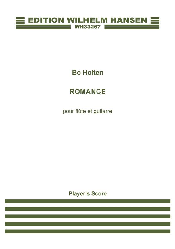 Romance Pour Flute Et Guitarre : Player's Score