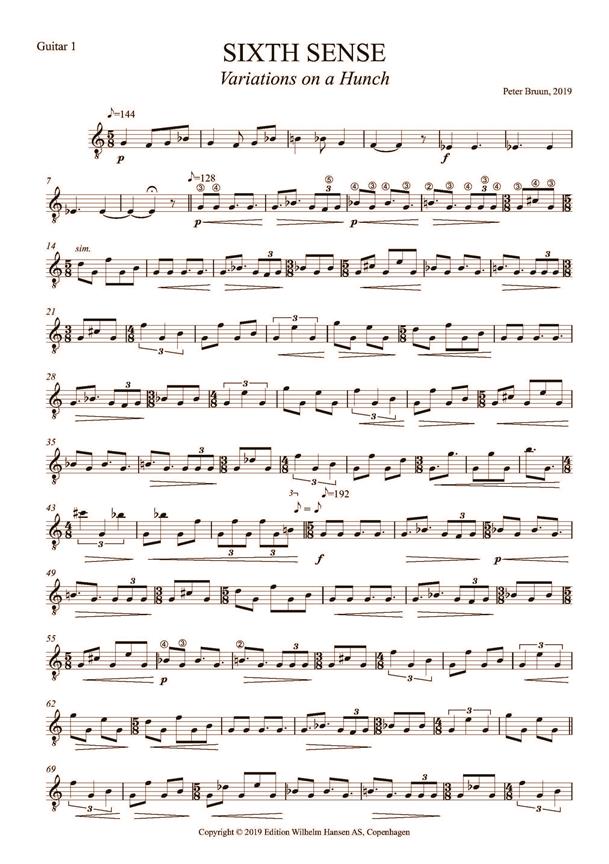 Sixth Sense - Variations On A Hunch