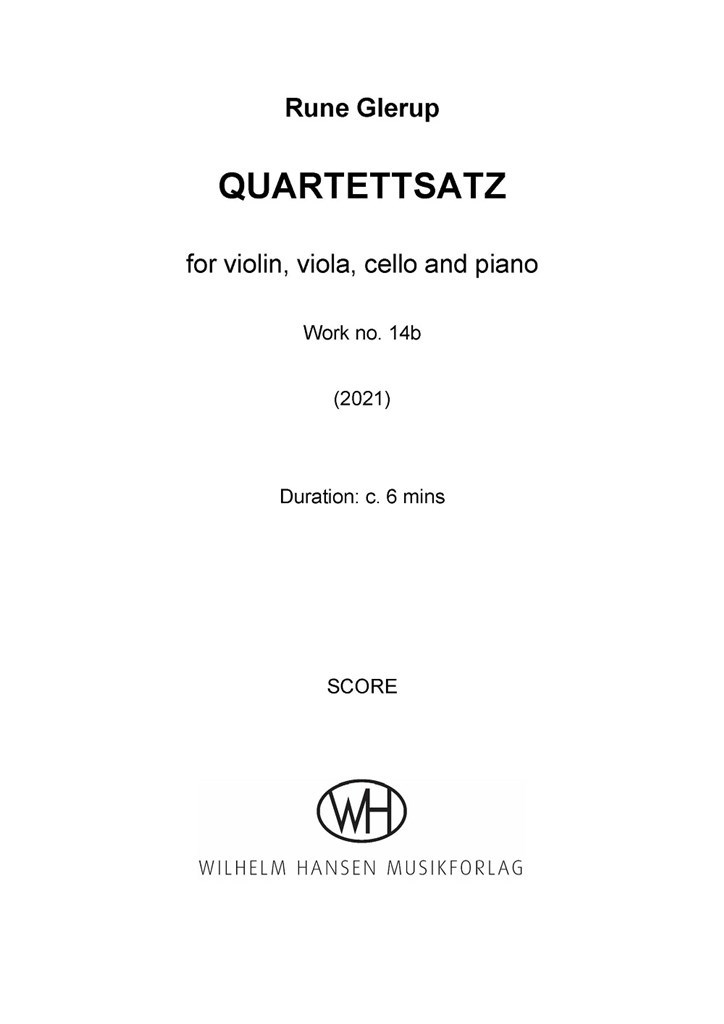 Quartettsatz Work No. 14B
