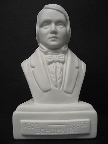 Composer Bust: Schumann (Porcelain)