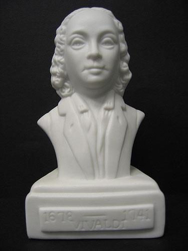 Composer Bust: Vivaldi (Porcelain)