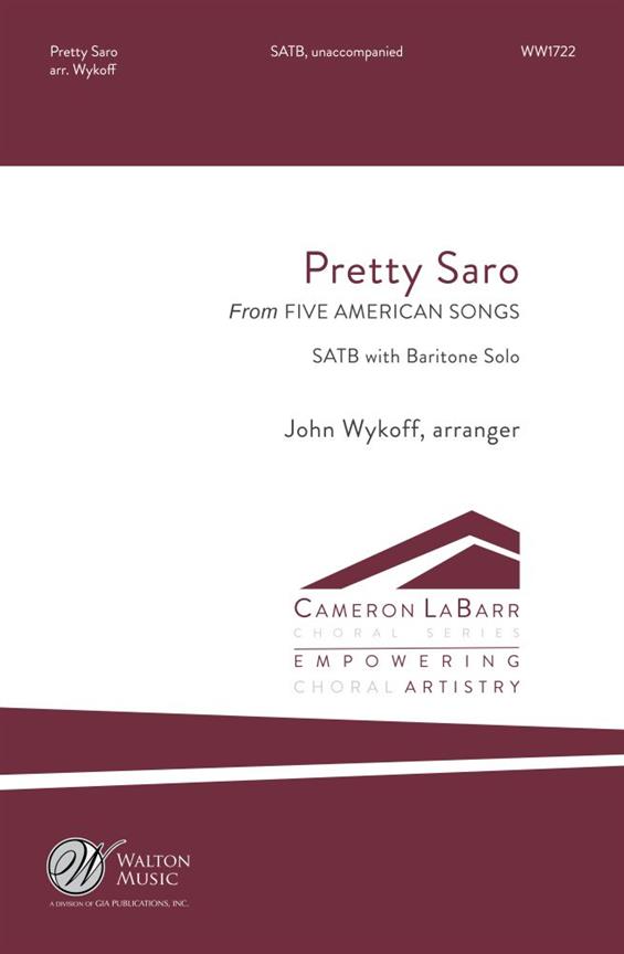 Pretty Saro : From Five American Songs