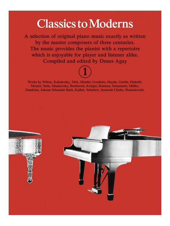 Classics To Moderns Book 1