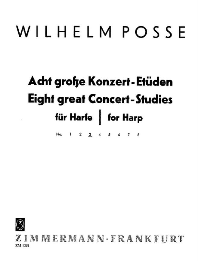 Posse: 8 Concert Etudes No 3