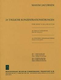 25 Tgliche Konzentrationsbungen Heft