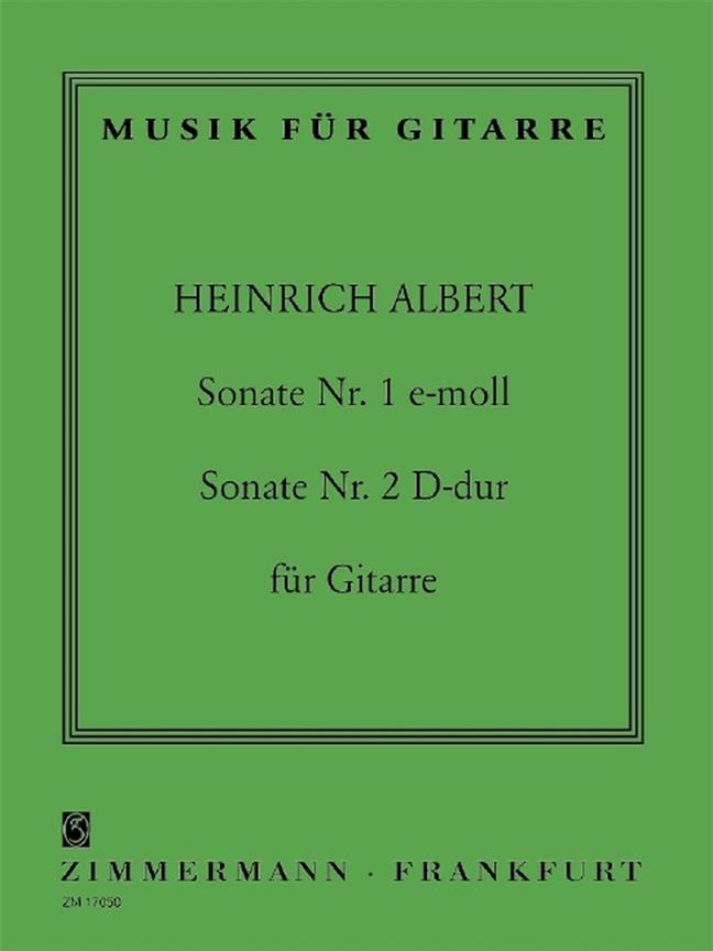 Albert: 2 Sonatas