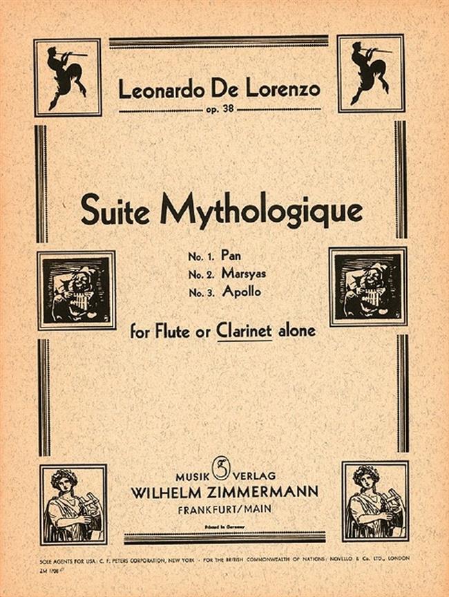 Lorenzo, L: Suite Mythologique Op 38