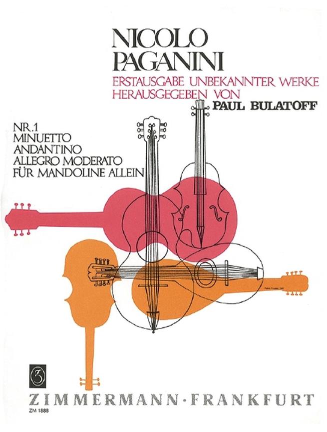 Paganini: Minuetto Andantino And Allegro Moderato