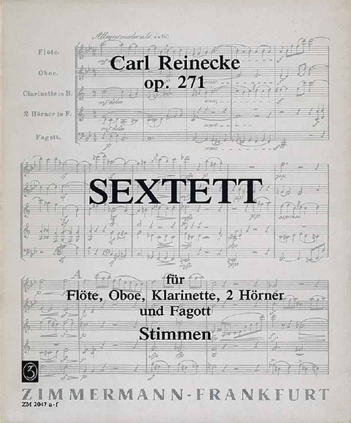 Sextett Op. 271 Fr Flte, Oboe, Klari
