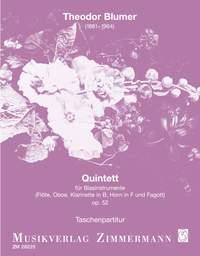 Blumer: Quintet - Score