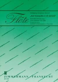 Mozart: Aer Tranquillo E Di Sereni Kv 208