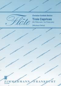 Belcke: 3 Caprices