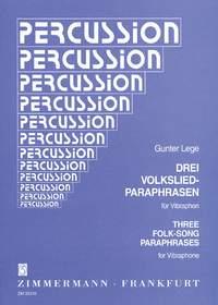 Lege: 3 Folksong Paraphrases