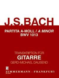 Bach, Js: Partita A Minor Bwv 1013