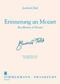 Jindrich Feld: Recollection Of Mozart