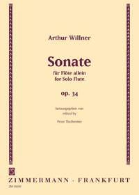 Arthur Willner: Sonata For Flute Op.34