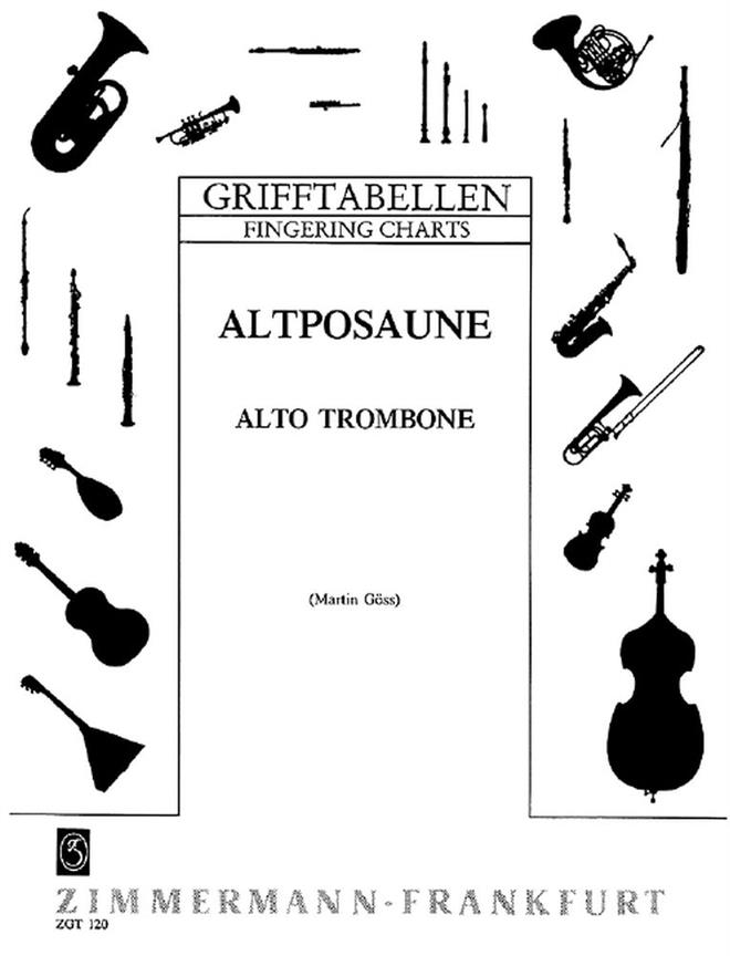 Grifftabelle Fr Posaune (Alt)