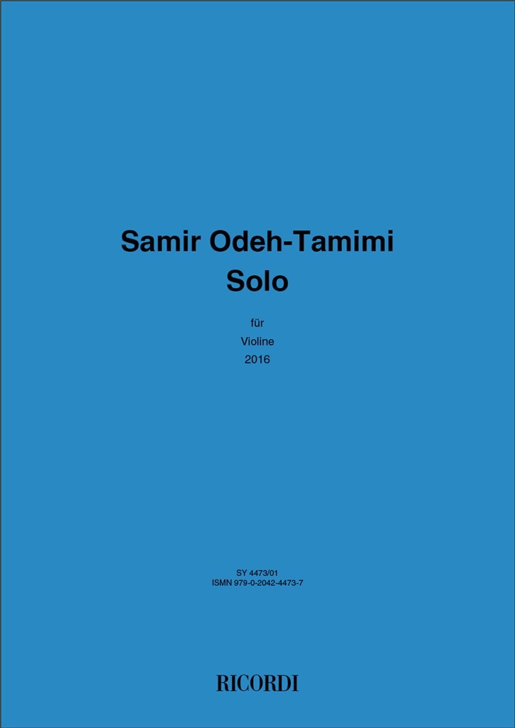 Solo : fur Violine