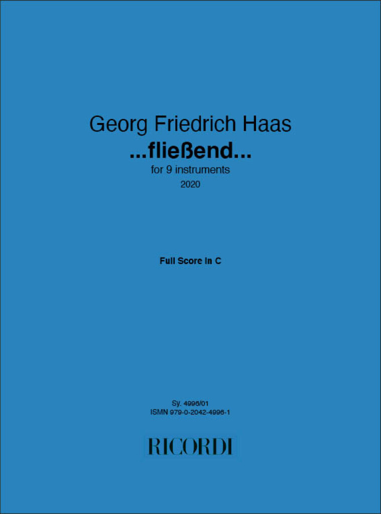 ...flieβend... : for 9 instruments